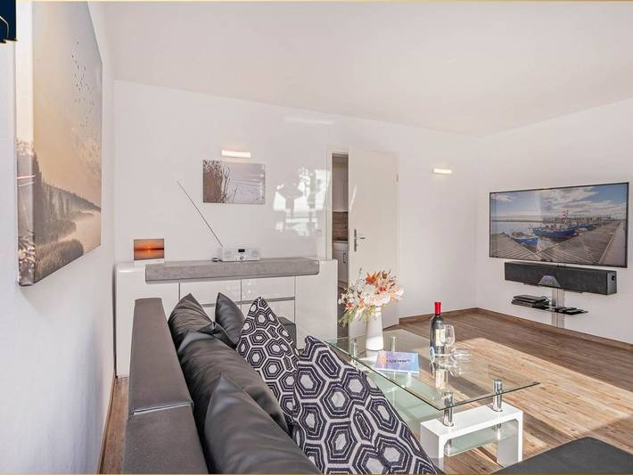 Ferienwohnung für 4 Personen, mit Garten und Terrasse sowie Seeblick in Kamminke - 3