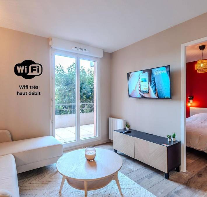 Gîte pour 4 personnes, avec balcon à Ville-la-Grand - 4