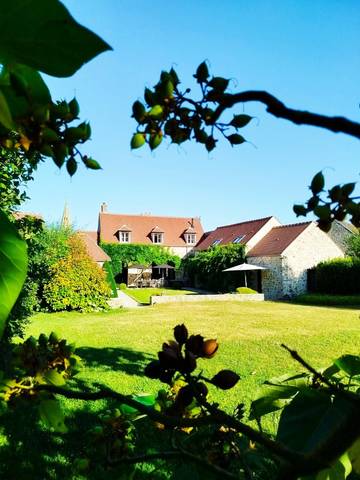 Chambre d’hôte pour 4 personnes, avec jardin, animaux acceptés à Fresnoy-le-Luat