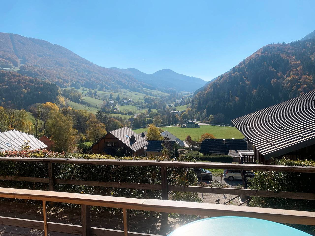 Ganze Wohnung, Appartement du Berger mit Bergblick und privater Terrasse in Aillon-le-Jeune, Chambéry und Umgebung