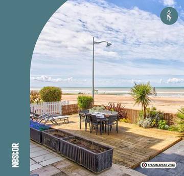 Gîte pour 8 personnes, avec jardin dans Plage de Villers sur Mer
