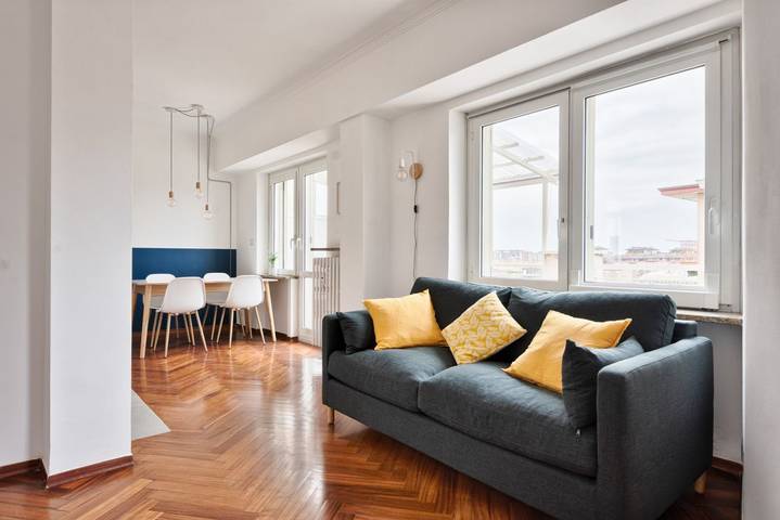 Gîte pour 2 personnes, avec balcon/terrasse à Turin - 2