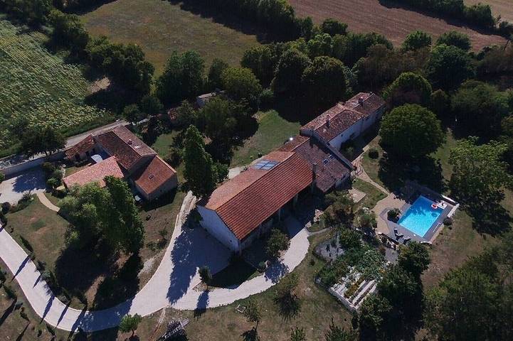Maison de vacances pour 10 personnes, avec piscine et jardin - 1
