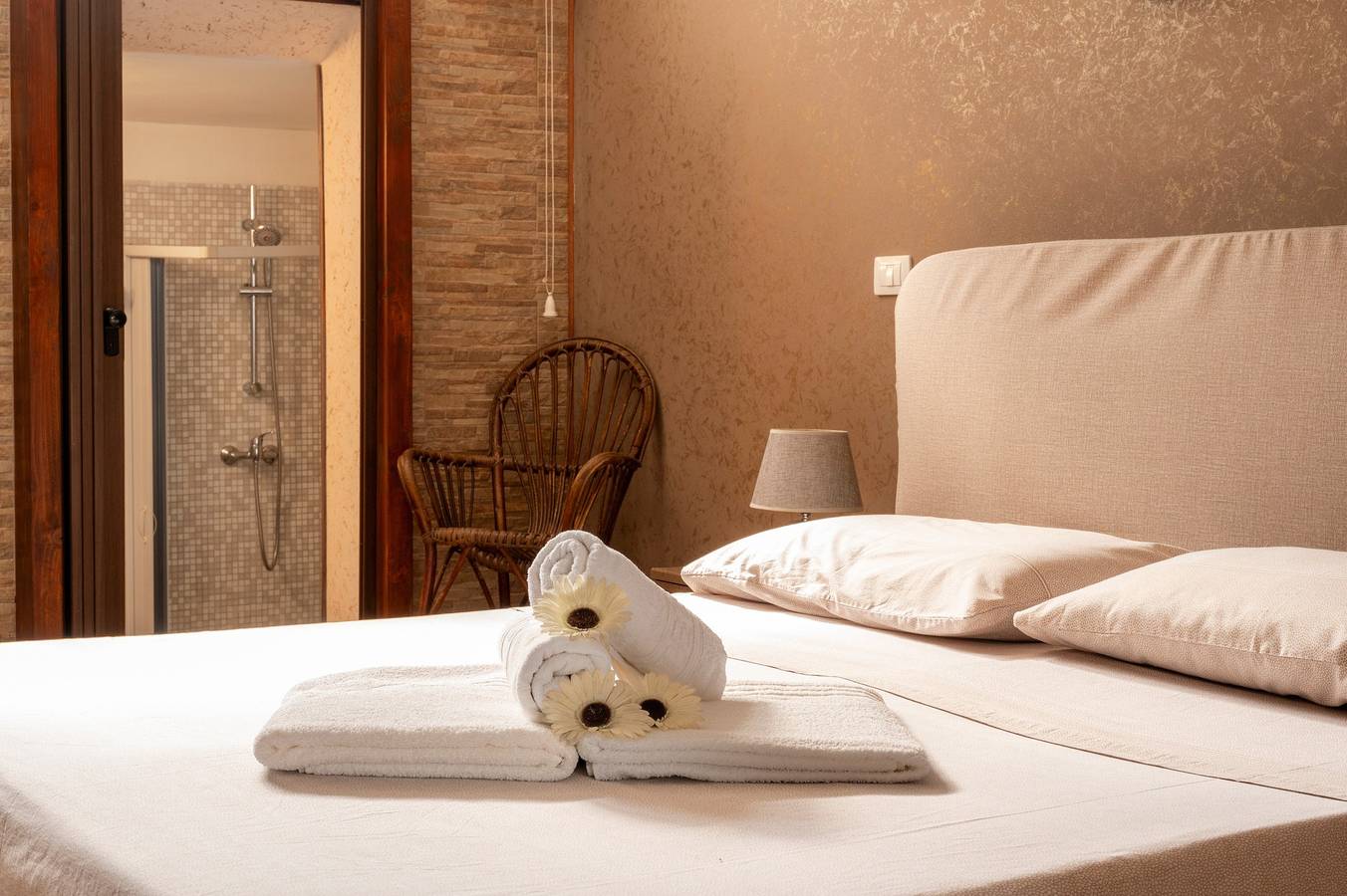 Room 'La Tavernetta Salento - Piccola' with Wi-Fi and Air Conditioning in Melendugno, Lecce Province