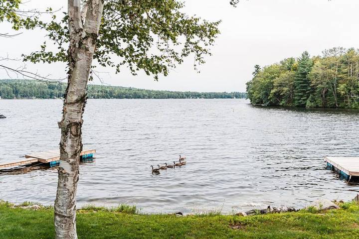 Vacation rental for 5 people, with terrace and lake view as well as garden, with pets in Maine