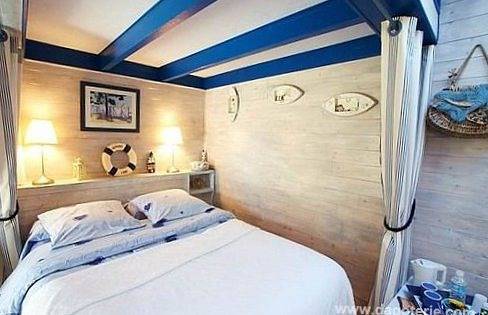 Studio pour 3 personnes, avec jardin
