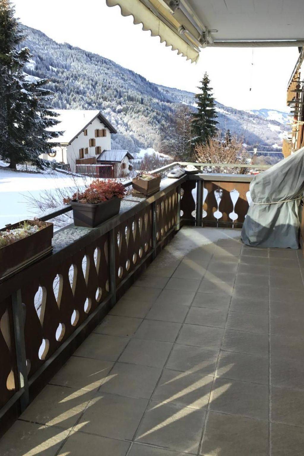 Ganze Wohnung, "Haus Fless" in Klosters-Serneus, Plessur Alpen