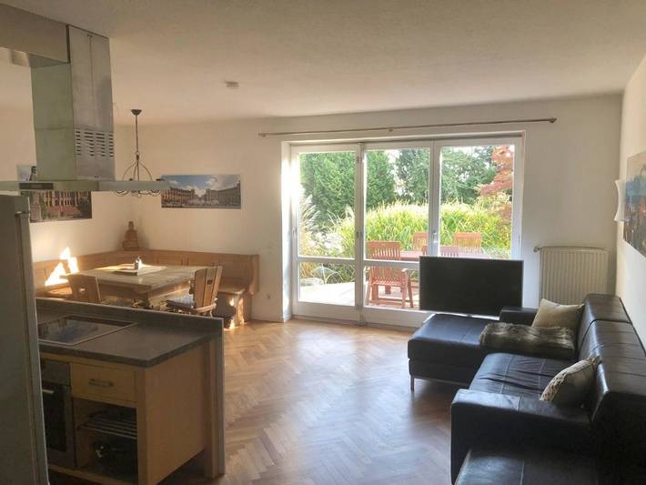 Ferienwohnung für 5 Personen, mit Balkon und Terrasse sowie Garten und Ausblick in Forstern