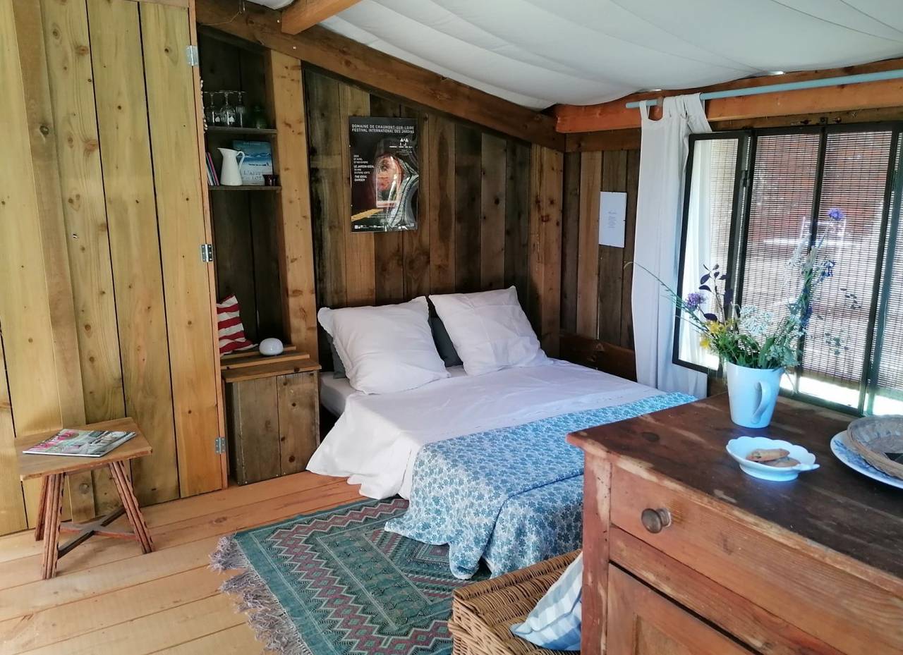 La Robinière Maison d'Hôtes - La cabane in Mont-près-Chambord, Sologne