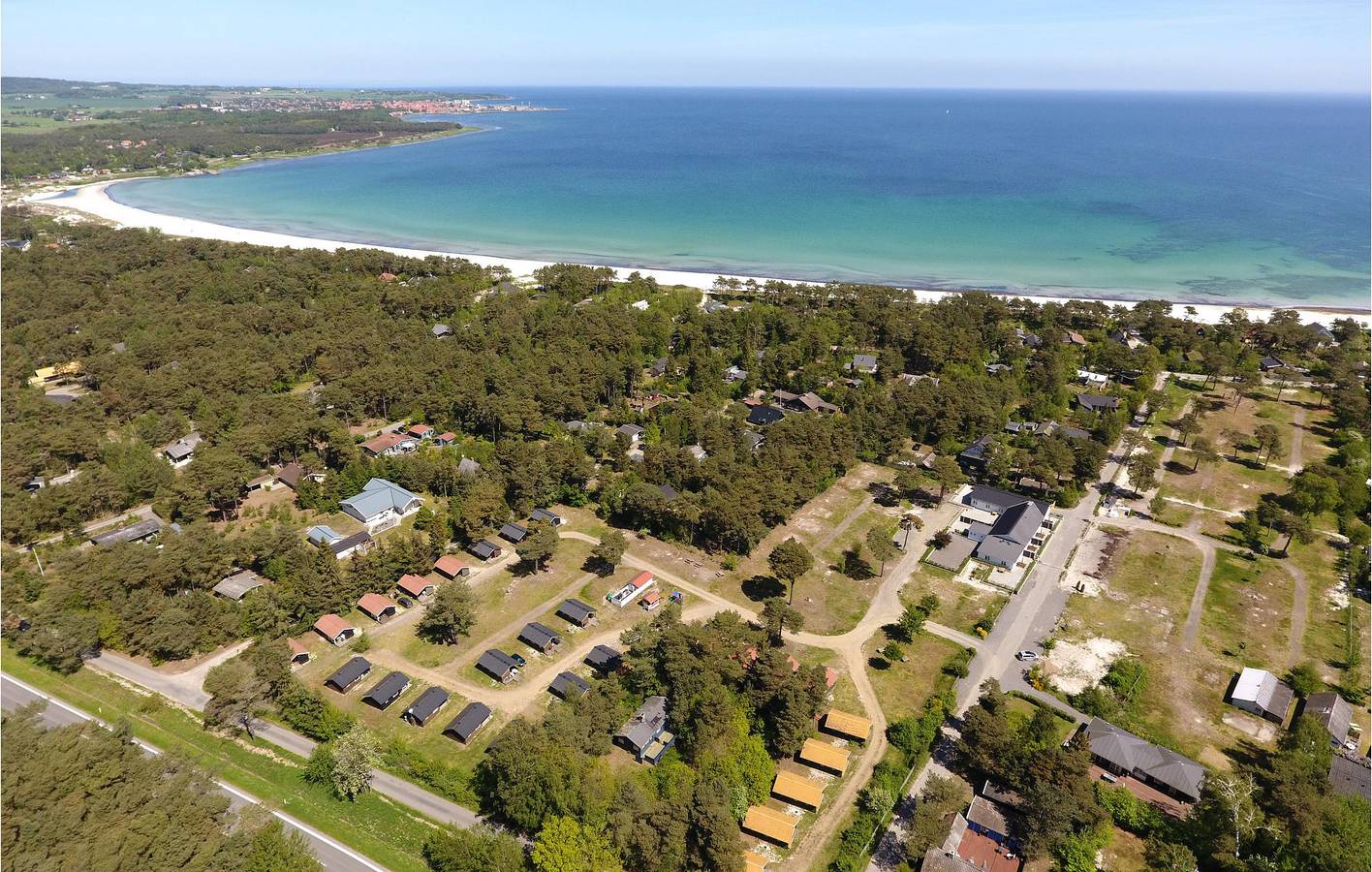 Ferienhaus für 4 Personen mit Terrasse in Balka Strand, Bornholm