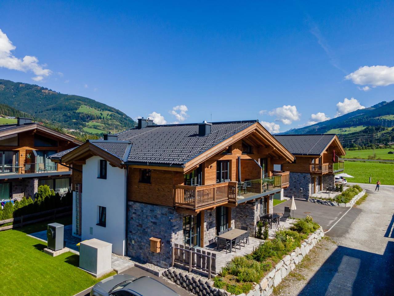 Luxuriöse Lodge mit Sauna und privater Terrasse in Niedernsill, Pinzgau