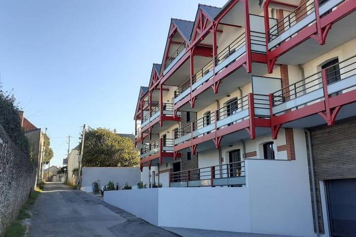 Appartement de vacances pour 2 personnes, avec Balcon ainsi que Terrasse et Vue