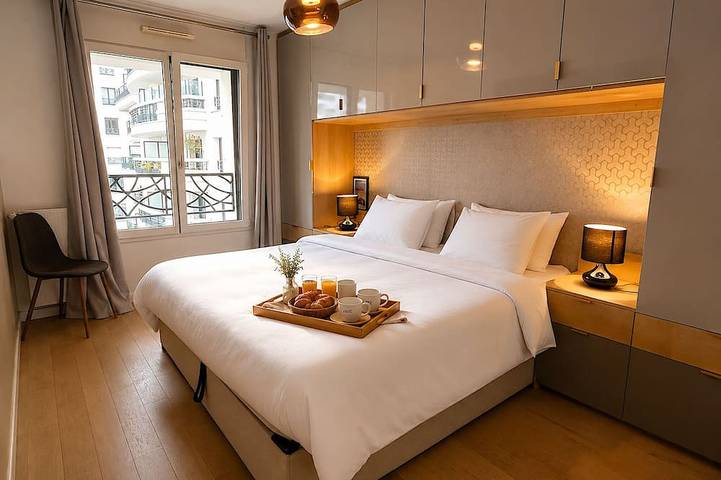 Entire apartment, Le Penthouse de Levallois in Levallois-Perret, Hauts-de-Seine