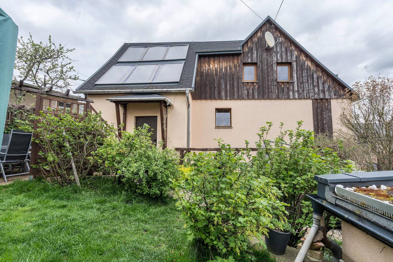 Geheel appartement, Appartement "Baumann" met privé terras & Wi-Fi in Schwarzenberg (Erzgebirge), Ertsgebergte
