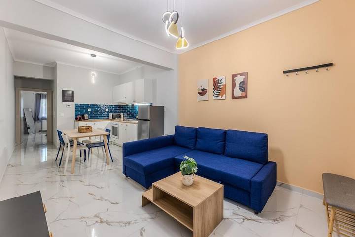 Appartement de vacances pour 4 personnes, avec Balcon ainsi que Terrasse et Jardin