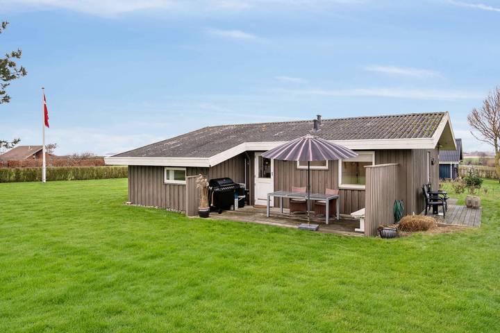 Ferienhaus für 7 Personen, mit Terrasse und Garten, mit Haustier