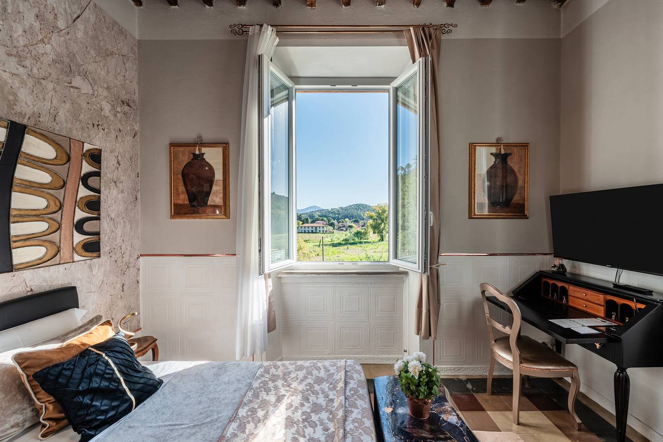Chambre 'Charming' avec jardin partagé et Wi-Fi in Lucca, Colline Lucchesi