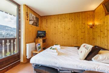 Appartement De Vacances pour 4 Personnes dans Praz-sur-Arly, Espace Diamant, Photo 4