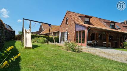 Gîte pour 3 personnes, avec jardin et terrasse à Steenwerck