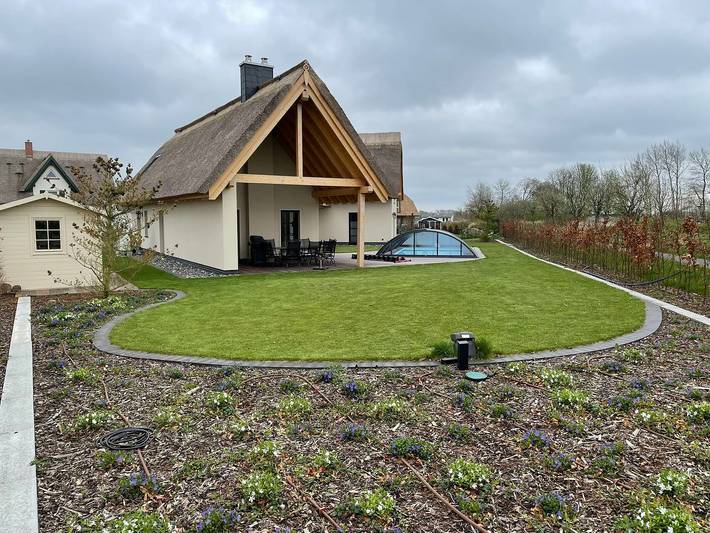 Ferienhaus für 8 Personen, mit Garten und Sauna sowie Ausblick und Pool, mit Haustier in Poseritz - 3