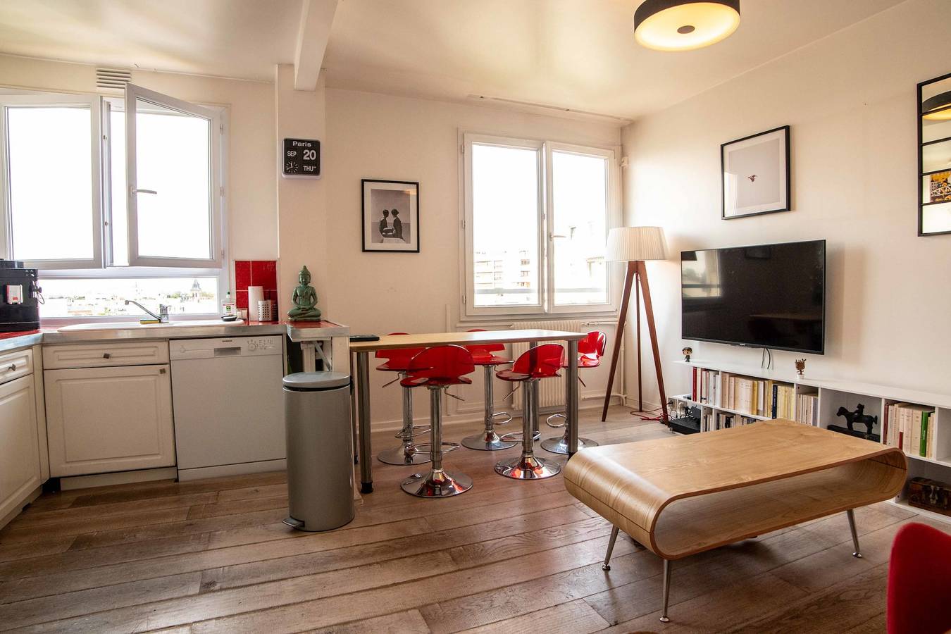 Hel leilighet, Spacious apartment near Père Lachaise in Paris, Île-de-France
