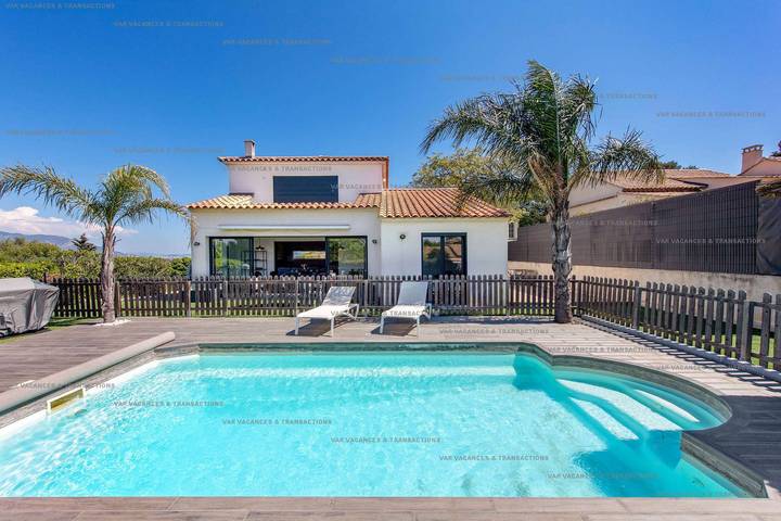 Villa pour 7 personnes, avec piscine, adapté aux familles à Six-Fours-les-Plages