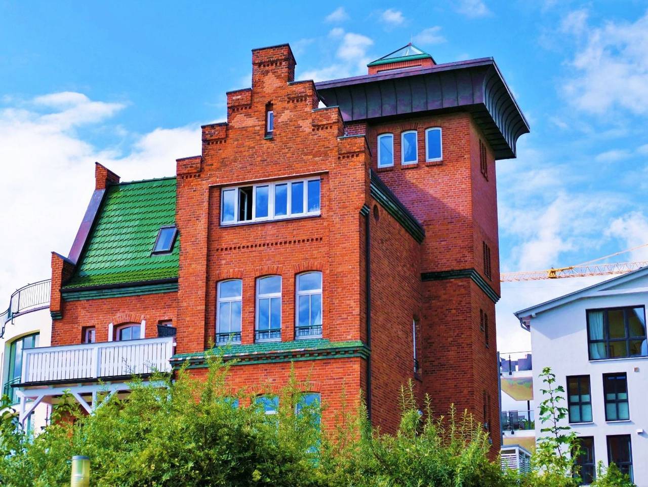 Ganze Ferienwohnung, Lotsenturm Maisonette Adlerhorst - Panorama-Dachterrasse in Sassnitz, Nationalpark Jasmund