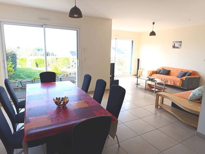 Location de vacances pour 8 personnes, avec terrasse et jardin dans Plage des Govelins - 4