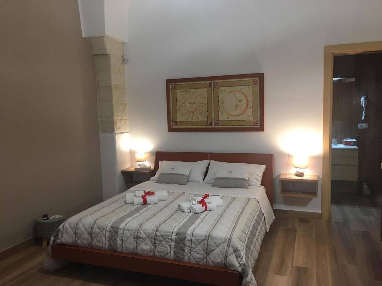 Apartamento entero, Apartamento 'La Dimora Di Marco - Sole E Luna' con terraza compartida, Wi-Fi y aire acondicionado in Melendugno, Provincia de Lecce