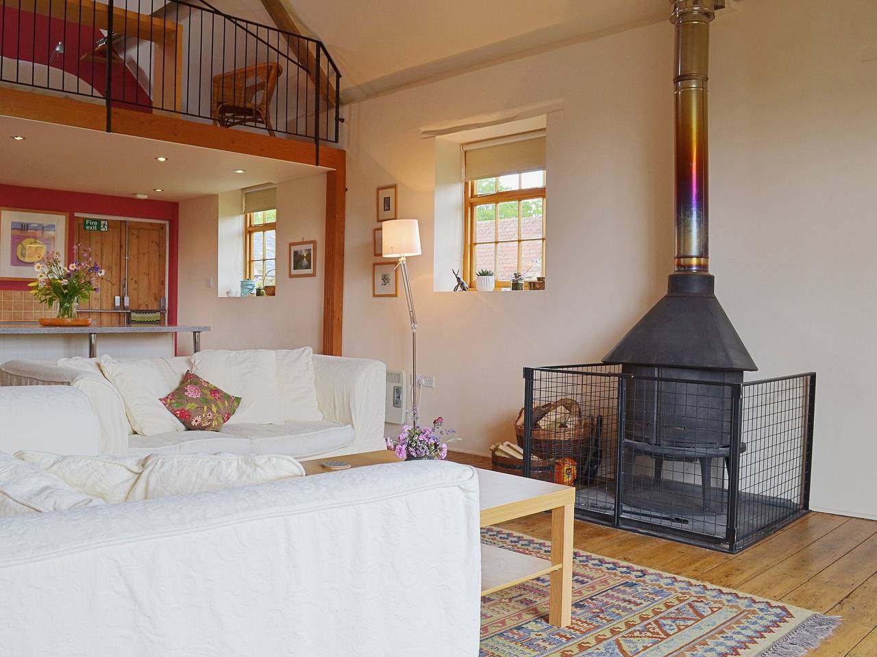 Little Burcott Loft in St Cuthbert Out, Somerset