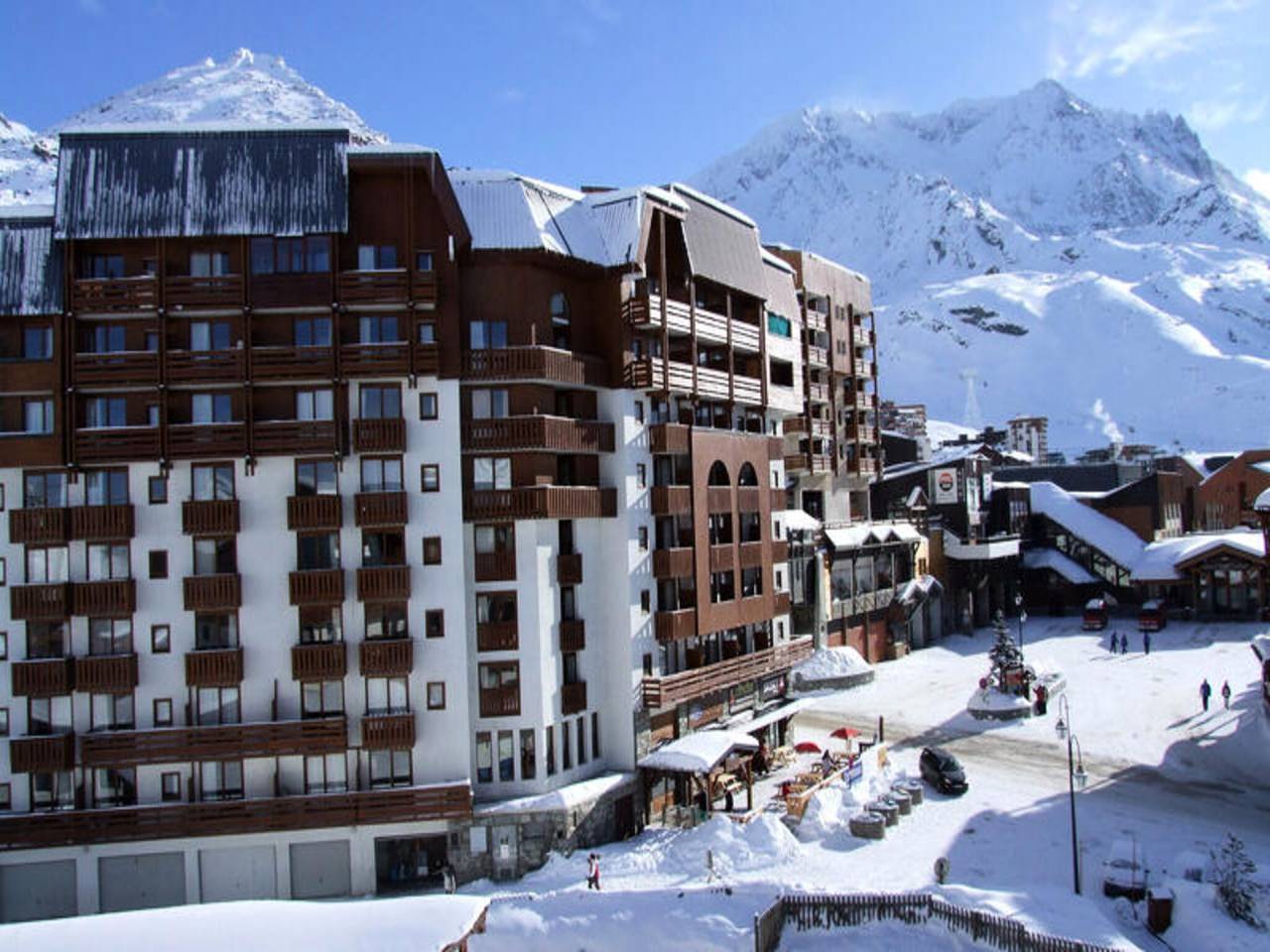 Geheel appartement, Altineige Studio Cabin 25Mâ² 4 Pers Chalet Style in Val Thorens, Massif de la Vanoise
