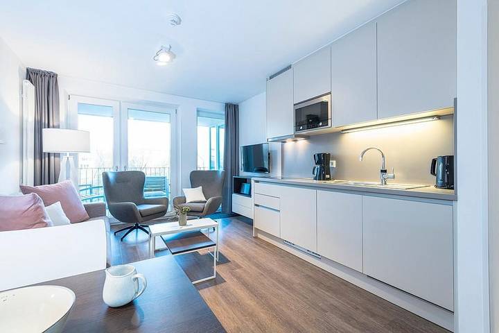 Ferienwohnung für 5 Personen, mit Sauna und Balkon sowie Ausblick auf Langeoog - 2