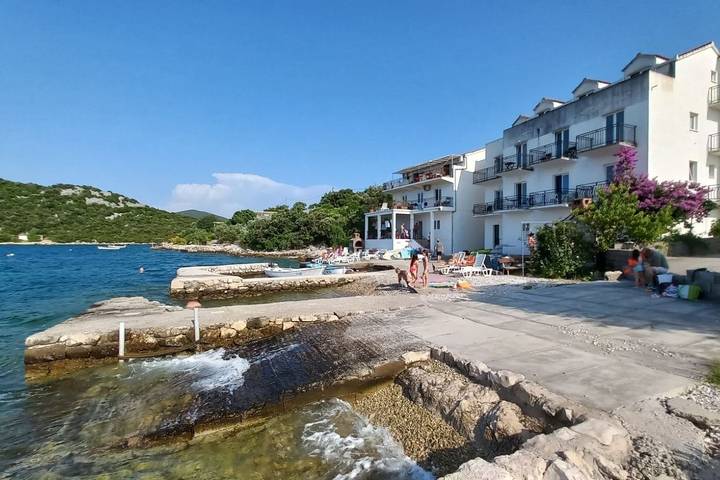 Ganze Wohnung, 1-Zimmer-Ferienwohnung am Strand Bucht Pjestata, Peljesac A-24021-b in Dubrovnik-Neretva