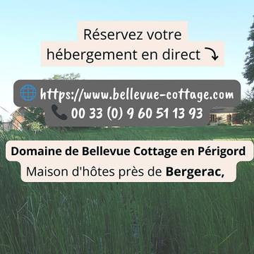 Gîte pour 2 personnes, avec piscine ainsi que terrasse et jardin en Dordogne