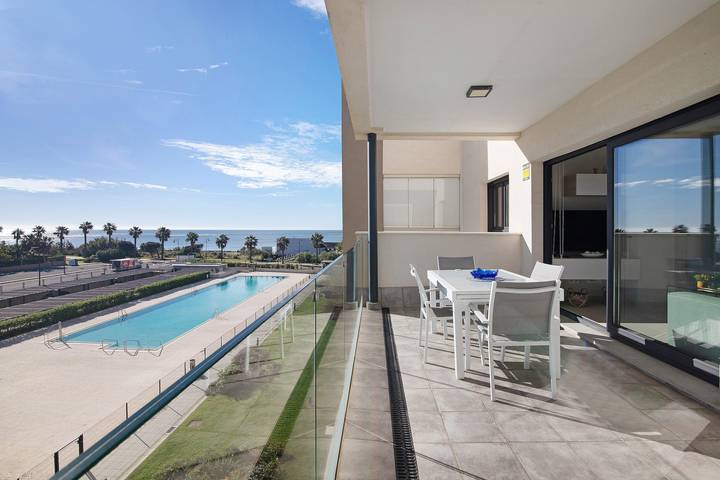 Casa de férias para 4 pessoas, com Varanda e Jardim e ainda Piscina infantil em Isla Canela