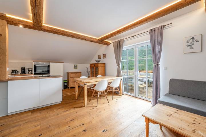 Bauernhaus für 4 Personen, mit Balkon und Terrasse sowie Garten und Ausblick in Ausseerland - 3