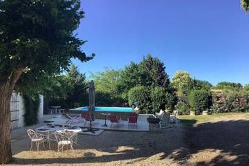Gîte pour 8 personnes, avec terrasse et piscine à Canet