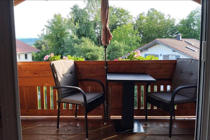 Ferienwohnung für 3 Personen, mit Balkon und Seeblick sowie Balkon/Terrasse, kinderfreundlich in Waging am See - 3