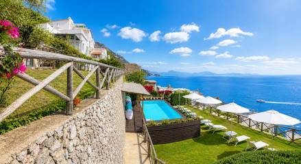 Villa per 10 Persone in Praiano, Costiera amalfitana, Foto 1