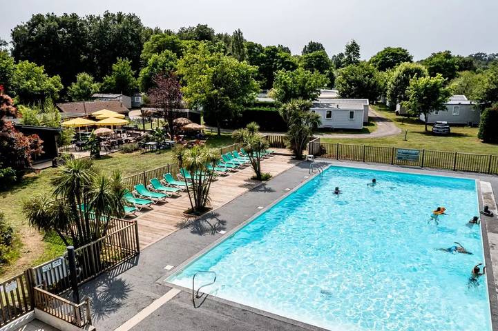 Camping para 2 personas, con Terraza y Piscina en Landes