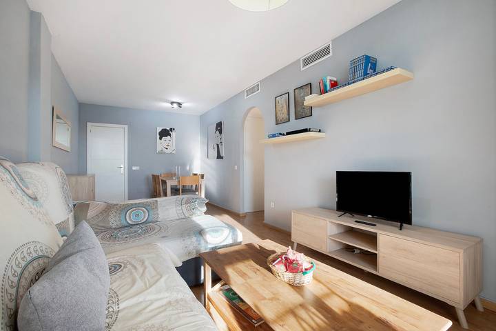 Ganze Wohnung, Ferienwohnung 'Benalmarina' mit Gemeinschaftspool, Wlan und Klimaanlage in Benalmadena Pueblo, Benalmádena
