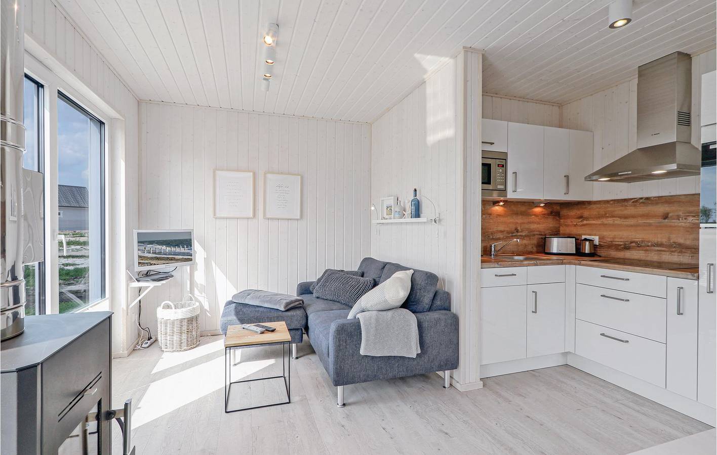 Terrassen-Apartment am Strand mit Parkplatz & WiFi in Olpenitz, Kappeln