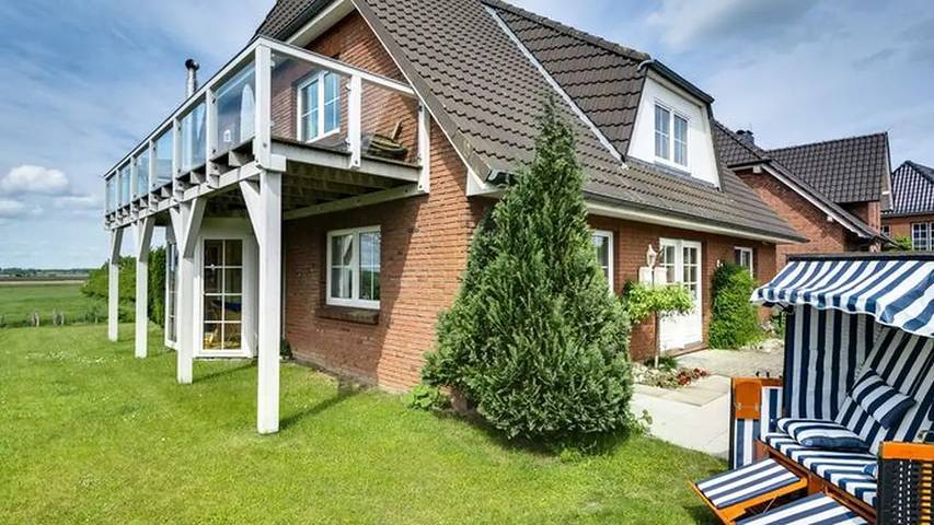 Ferienwohnung für 4 Personen, mit Garten