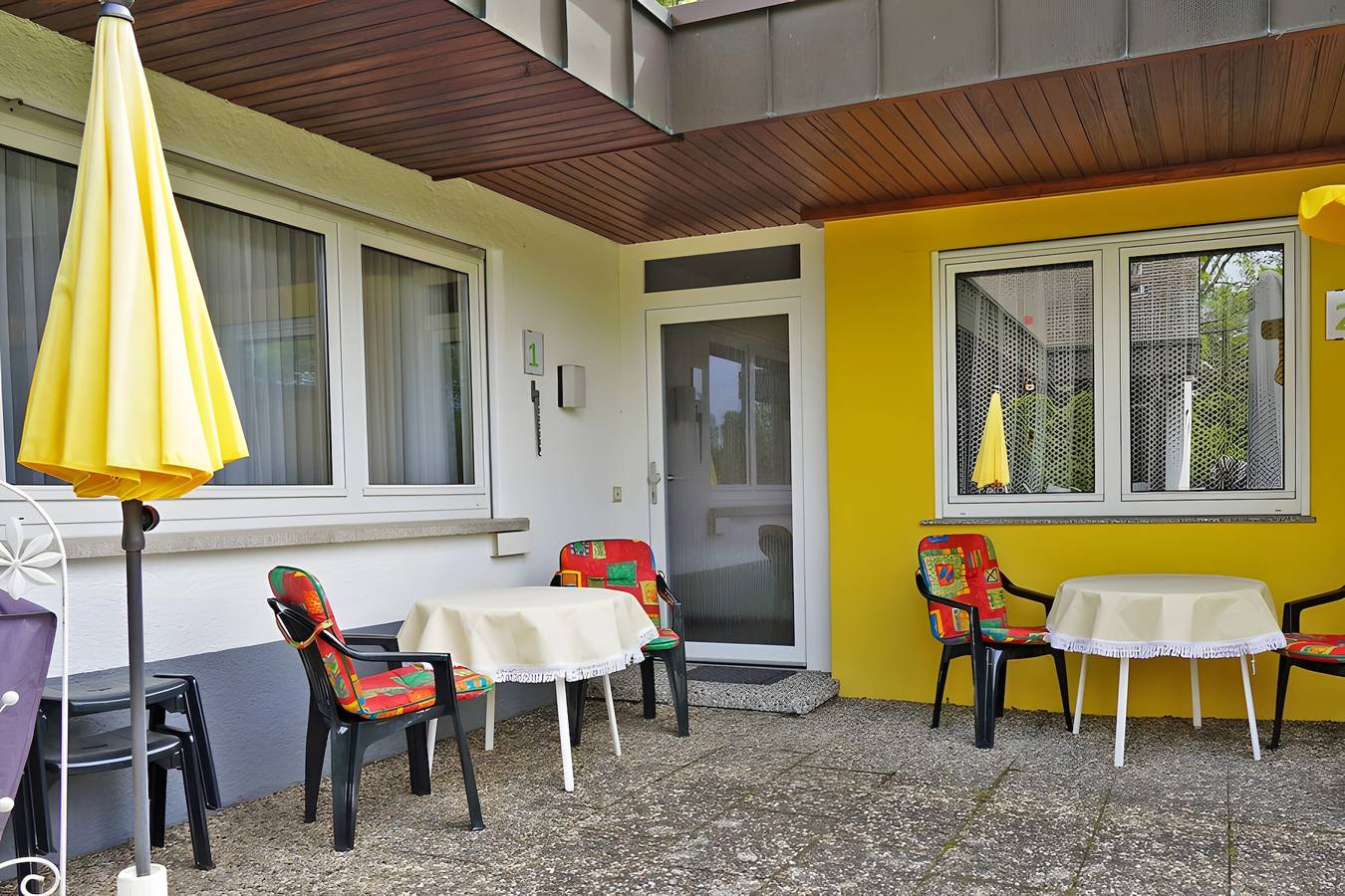 Ganze Wohnung, Feriewohnung 1 mit Terrasse, Gemeinschaftsgarten, Wlan & Dreiwelten Card in der Nähe vom Solemar in Bad Dürrheim, Mittlerer Schwarzwald