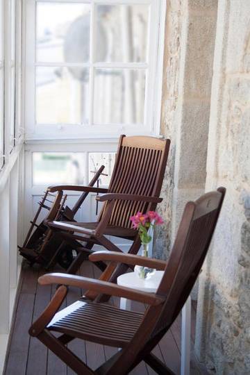 Gîte pour 6 personnes, avec balcon et vue à Guitiriz