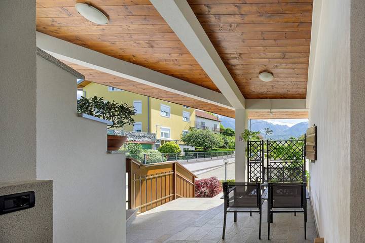 Ganze Wohnung, La Veranda – Ferienwohnung Alpago am Fuße des Monte Dolada, nahe Lago di Santa Croce in Pieve d'Alpago, Puos d'Alpago
