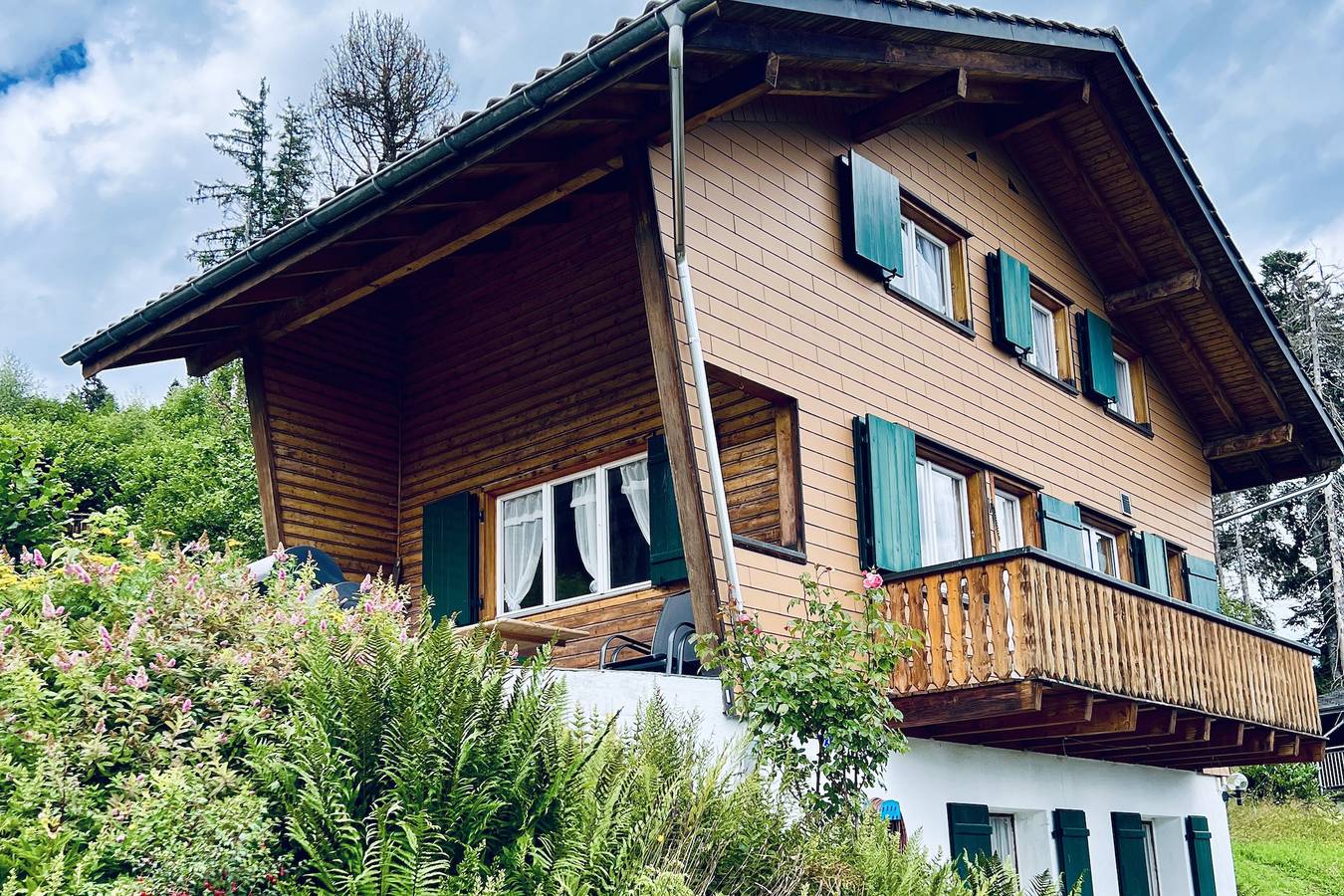 Ganze Ferienwohnung, Chalet Waldwiese, 4.5-Zimmerwohnung (Charmingstay) - 4.5 Zimmerwohnung mit Balkon in Flumserberg, Flums