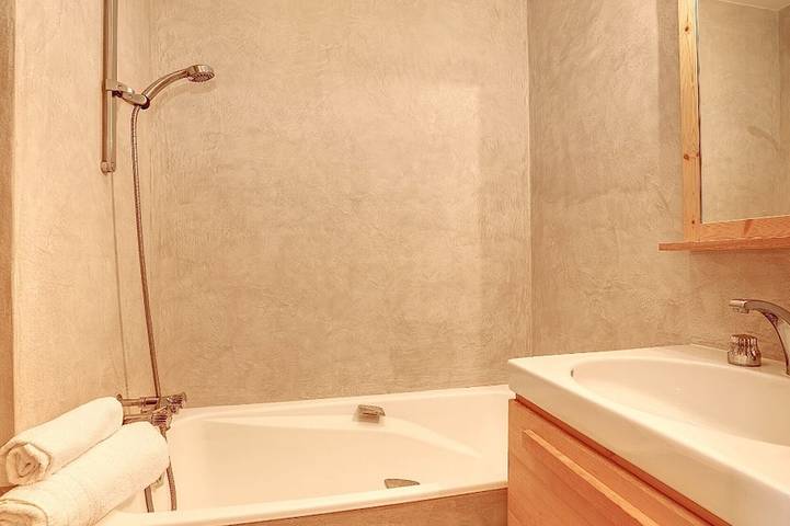 Geheel appartement, Courchevel 1850: 3-bedroom apartment on slopes, parking in Courchevel 1850, Saint-Bon-Tarentaise