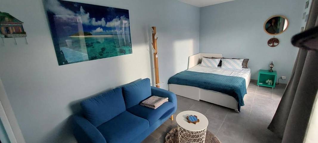 Location de vacances pour 2 personnes, avec piscine et vue ainsi que terrasse et jardin à Saint-Germain-Lembron - 3