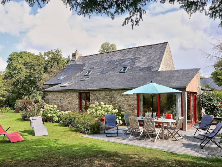 Maison de vacances pour 6 personnes, avec Terrasse et Jardin